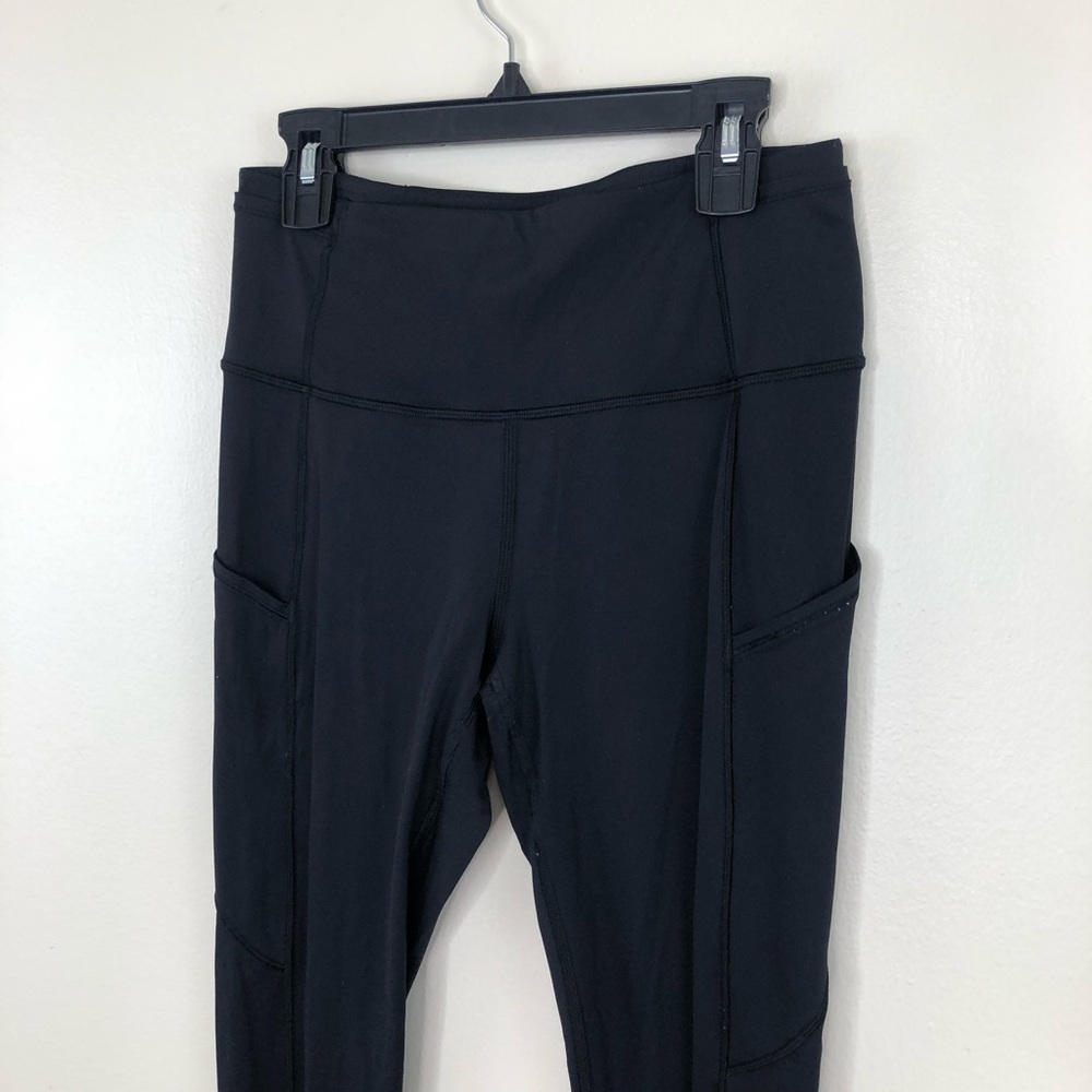 Lululemon Fast & Free 7/8 Tight II *Nulux 25" Black size 6 - Picture 5 of 15